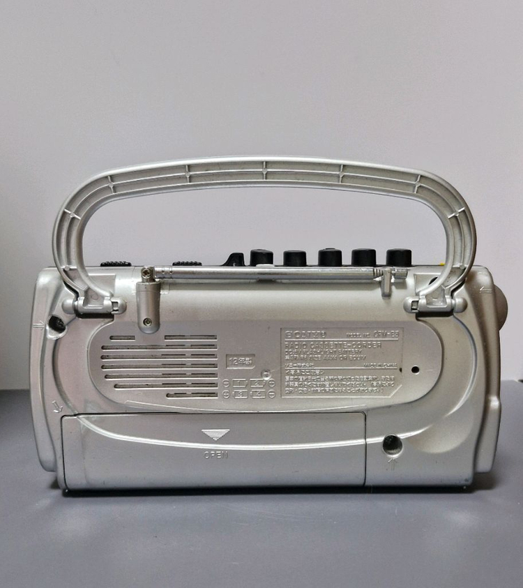 소니 빈티지 라디오 카세트 이미지