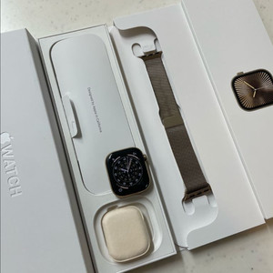 애플워치10티타늄 42mm 밀레니즈루프 SS급 이미지