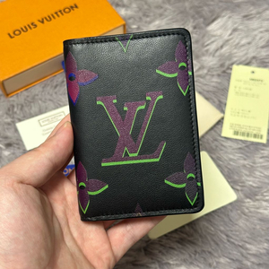 [풀구성] 루이비통 보레알리스 오거나이저 카드지갑 블랙 이미지