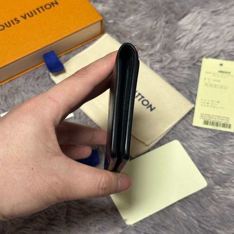 [풀구성] 루이비통 보레알리스 오거나이저 카드지갑 블랙 이미지