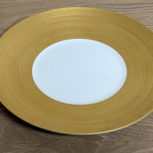 제이엘꼬께 헤미스피어 골드 디저트 접시 21cm 미사용 새제품 이미지