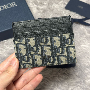 [풀구성] 디올 오블리크 카드지갑 베이지 이미지
