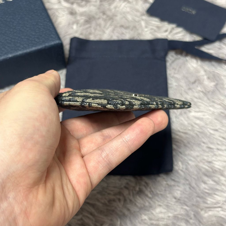 [풀구성] 디올 오블리크 카드지갑 베이지 이미지