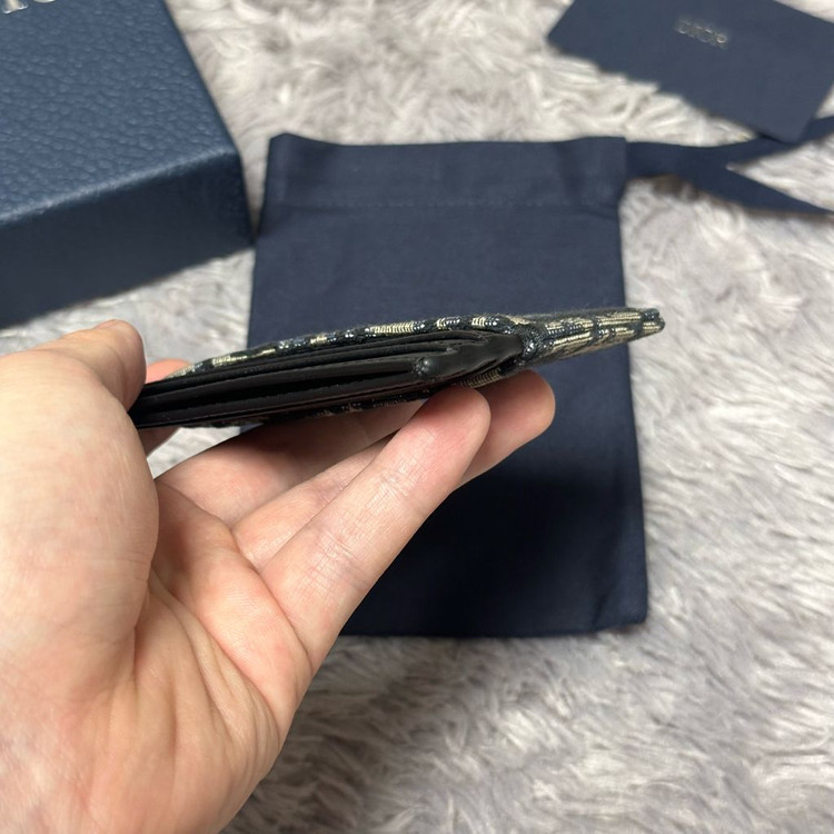 [풀구성] 디올 오블리크 카드지갑 베이지 이미지