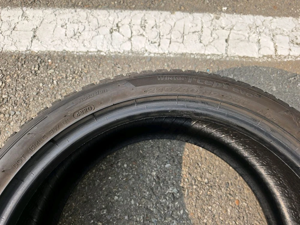윈터타이어 한국 icept evo3 245/40/19 275/35/19 한대분 (BMW G30 530i) 이미지