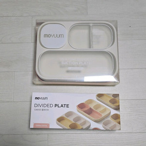 모윰 실리콘 흡착식판 + 디바이더 이미지