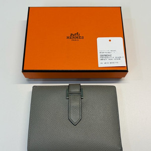 에르메스 베안 반지갑 그리스 무엣 은장 이미지