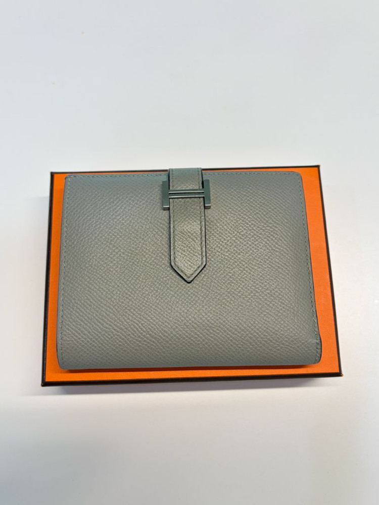 에르메스 베안 반지갑 그리스 무엣 은장 이미지