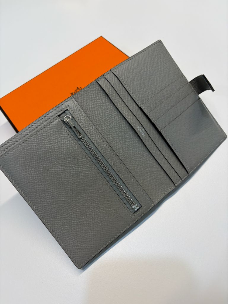 에르메스 베안 반지갑 그리스 무엣 은장 이미지