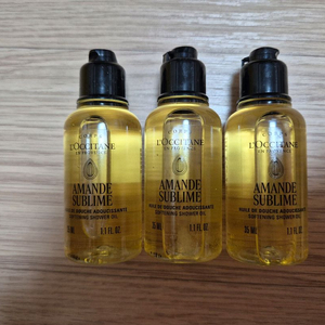 록시땅 아몬드 소프트닝 샤워오일 아망드 쉬블리므 35ml 이미지