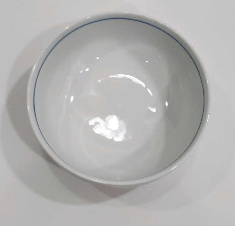 체코 보헤미아 쯔비벨무스터 국그릇. 이미지