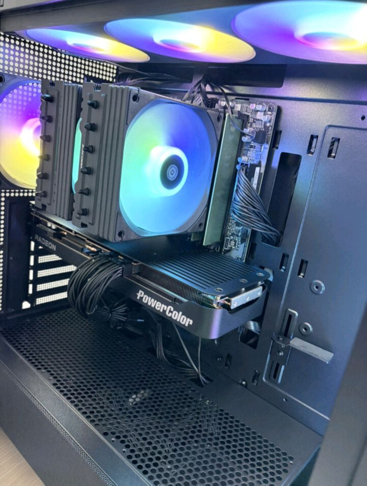 (새상품) 7800X3D 9070xt 게이밍 컴퓨터 본체 이미지