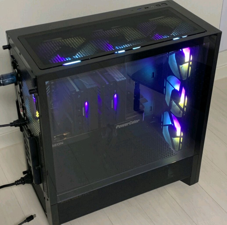 (새상품) 7800X3D 9070xt 게이밍 컴퓨터 본체 이미지