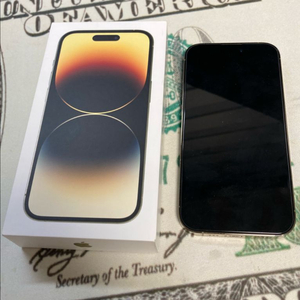 아이폰 14프로 128 골드 배터리정품 84 이미지