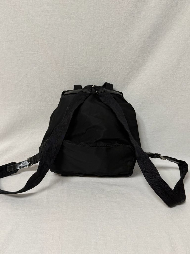 정품 프라다 포코노 나일론 투포켓 블랙 백팩 스몰 이미지