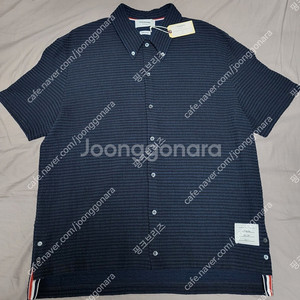 톰브라운 RWB탭 스트라이프 반팔 셔츠 4사이즈 이미지