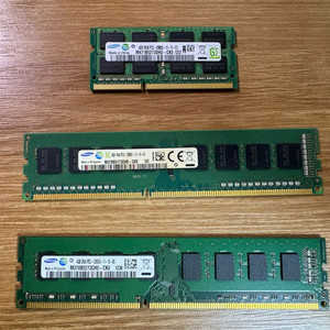 DDR3 메모리 8GB 3개 세트 이미지