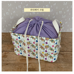 프레젠트프로젝트 스트링패브릭박스 새상품 이미지