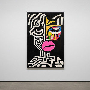 미로 속의 얼굴 그림 액자 팝아트 인테리어소품 인물액자 추상인물그림 대형 거실 포인트 감성 아트포스터 모던한 유니크 이미지