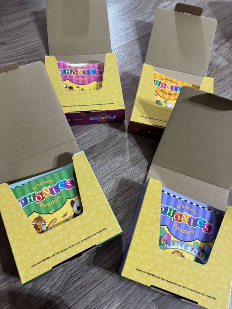 새제품)스콜라스틱 파닉스리더스 4종 이미지