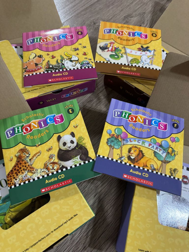 새제품)스콜라스틱 파닉스리더스 4종 이미지