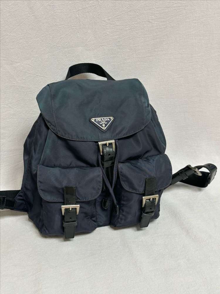 프라다 투포켓 나일론 포코노 백팩 스몰 네이비 이미지