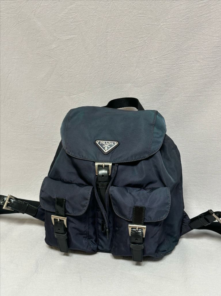 프라다 투포켓 나일론 포코노 백팩 스몰 네이비 이미지