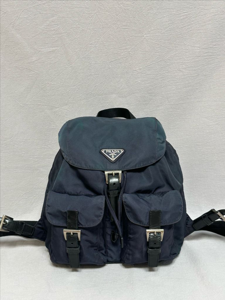 프라다 투포켓 나일론 포코노 백팩 스몰 네이비 이미지