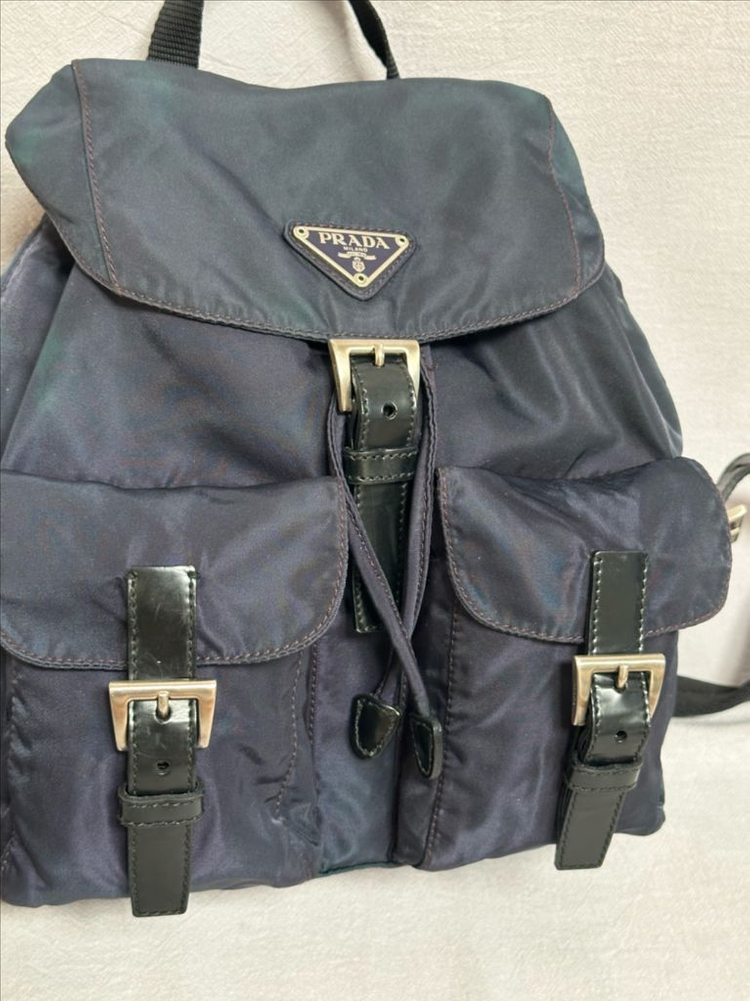 프라다 투포켓 나일론 포코노 백팩 스몰 네이비 이미지