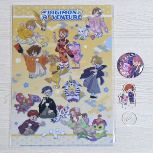 디지몬 어드벤처 신년 유카타 클라어파일, 소라 피요몬 굿즈 이미지
