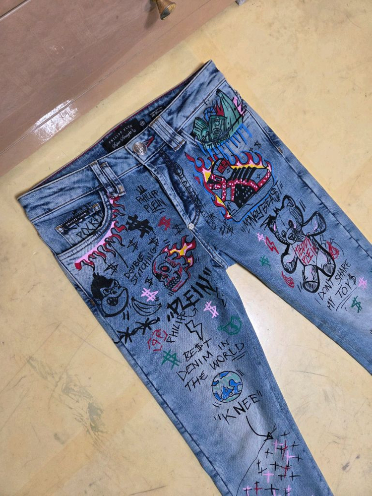 필립플레인 정품 데님 팬츠 거의새제품 이미지