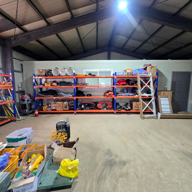 새제품 철제다이 무볼트 중량랙 철제선반 철재선반 이미지