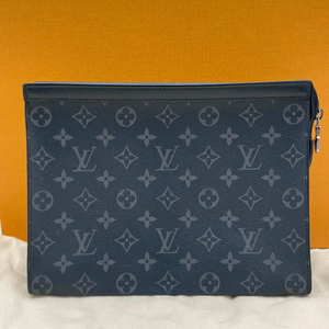 [ 정품 / 풀구성 ] 루이비통 이클립스 포쉐트 보야주 클러치백 블랙 이미지