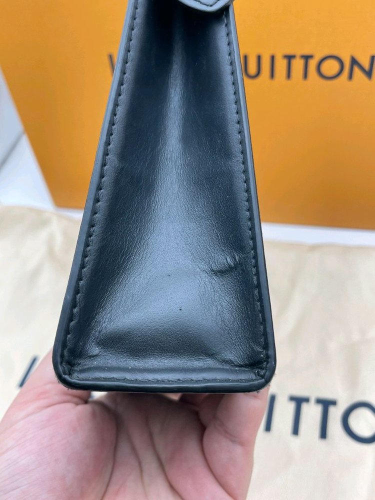 [ 정품 / 풀구성 ] 루이비통 이클립스 포쉐트 보야주 클러치백 블랙 이미지