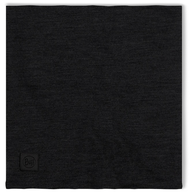 BUFF 버프 메리노 헤비웨이트 넥워머 솔리드 블랙 이미지