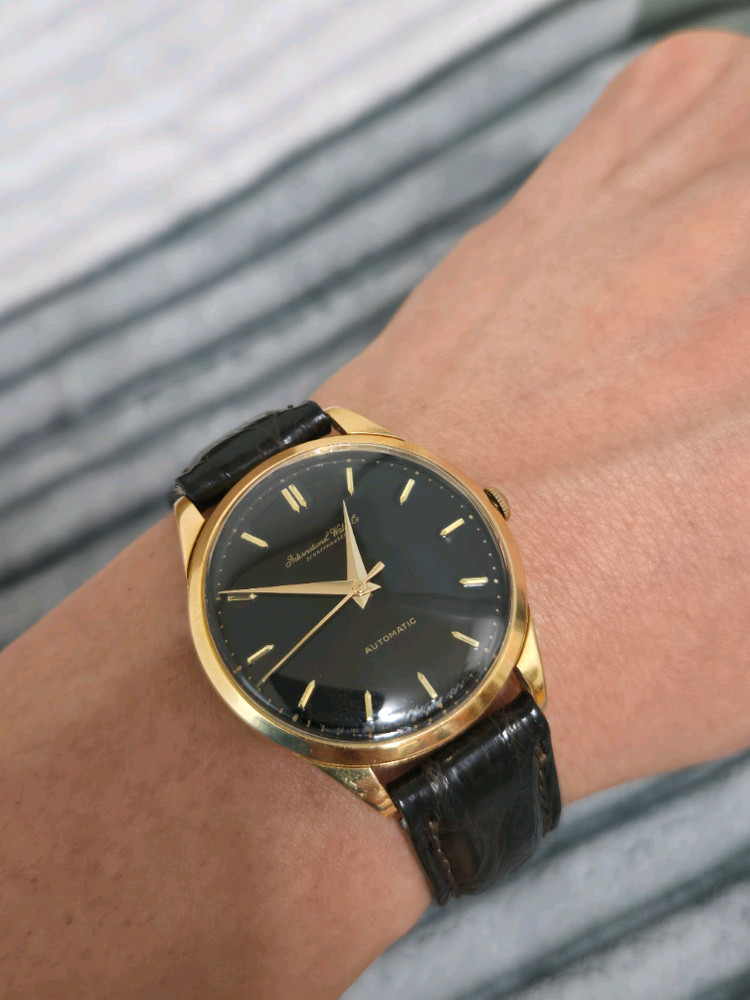 iwc 빈티지 18k 이미지