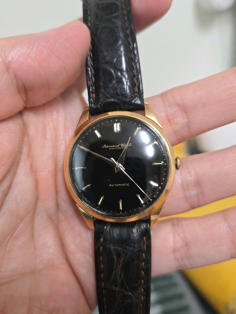 iwc 빈티지 18k 이미지