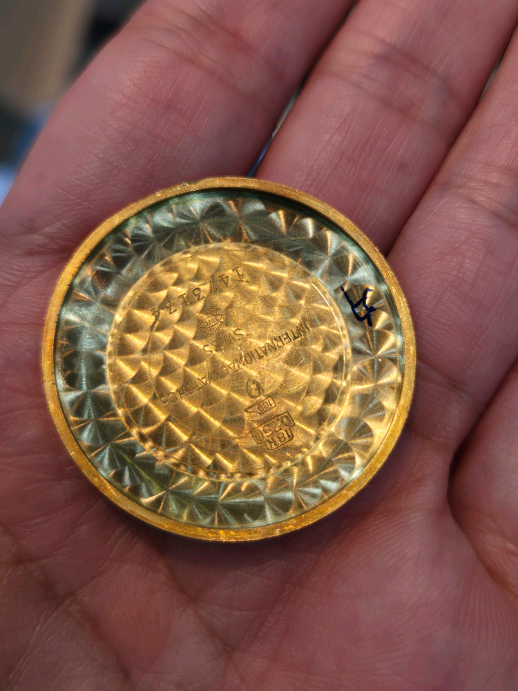 iwc 빈티지 18k 이미지