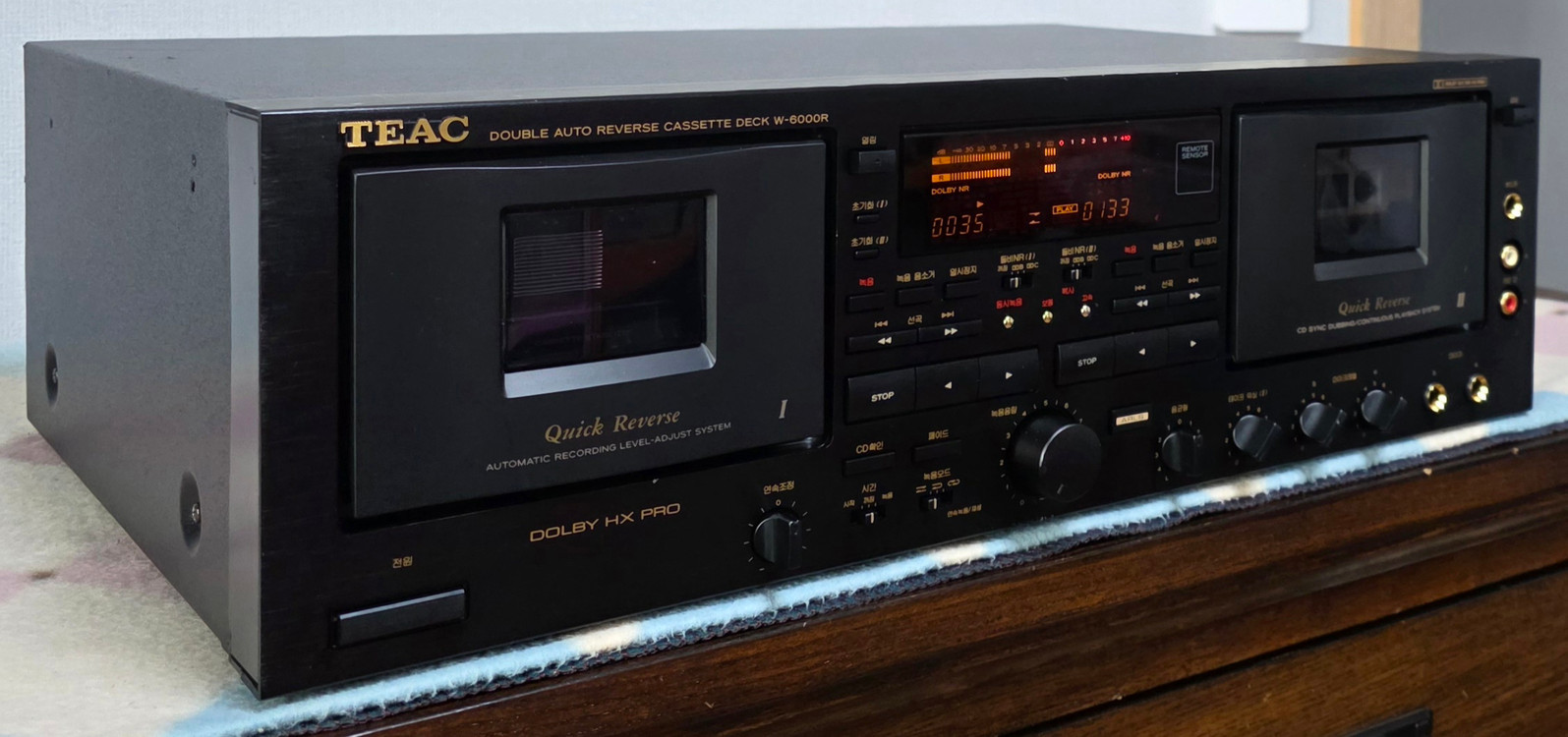 티악 카세트 데크 W-6000R 이미지
