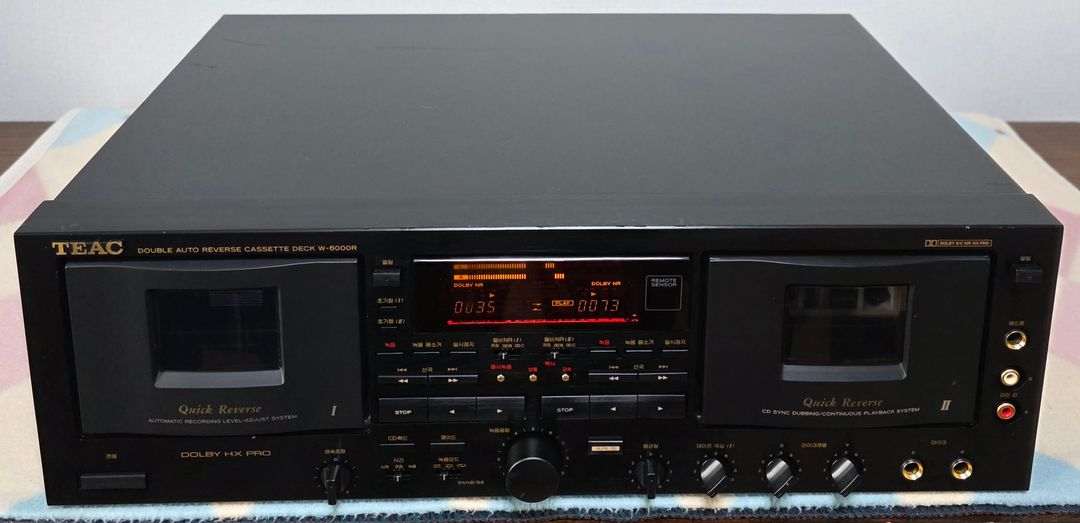 티악 카세트 데크 W-6000R 이미지