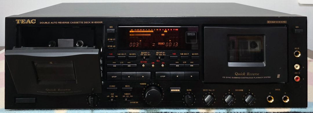 티악 카세트 데크 W-6000R 이미지