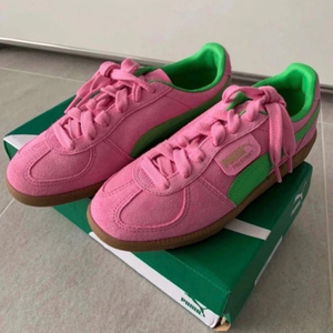 [새상품] 푸마 팔레르모 핑크, 퓨마 팔레르모, puma (성인235), 발레리나 운동화 이미지
