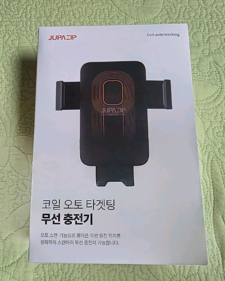 미개봉새상품 주파집 15W 차량용 핸드폰 무선 고속충전거치대 QC-6 PRO 이미지