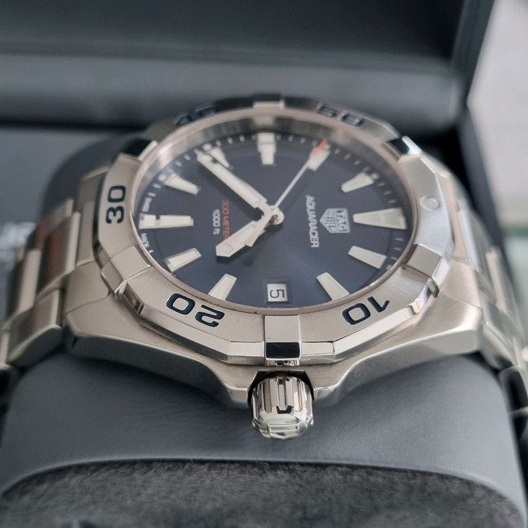 태그호이어 아쿠아레이서 300 청판 41mm WBD1112(2020년식) 이미지