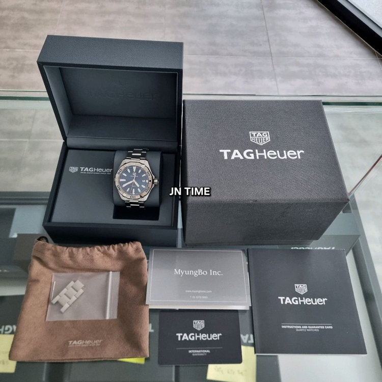 태그호이어 아쿠아레이서 300 청판 41mm WBD1112(2020년식) 이미지