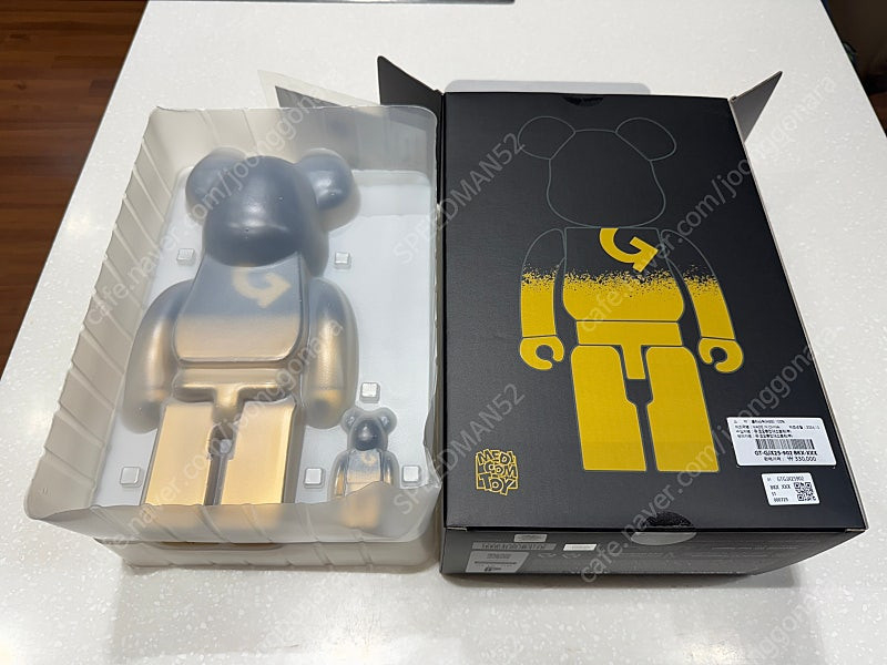 지포어 베어브릭 한정판 400% + 100% 새제품 이미지