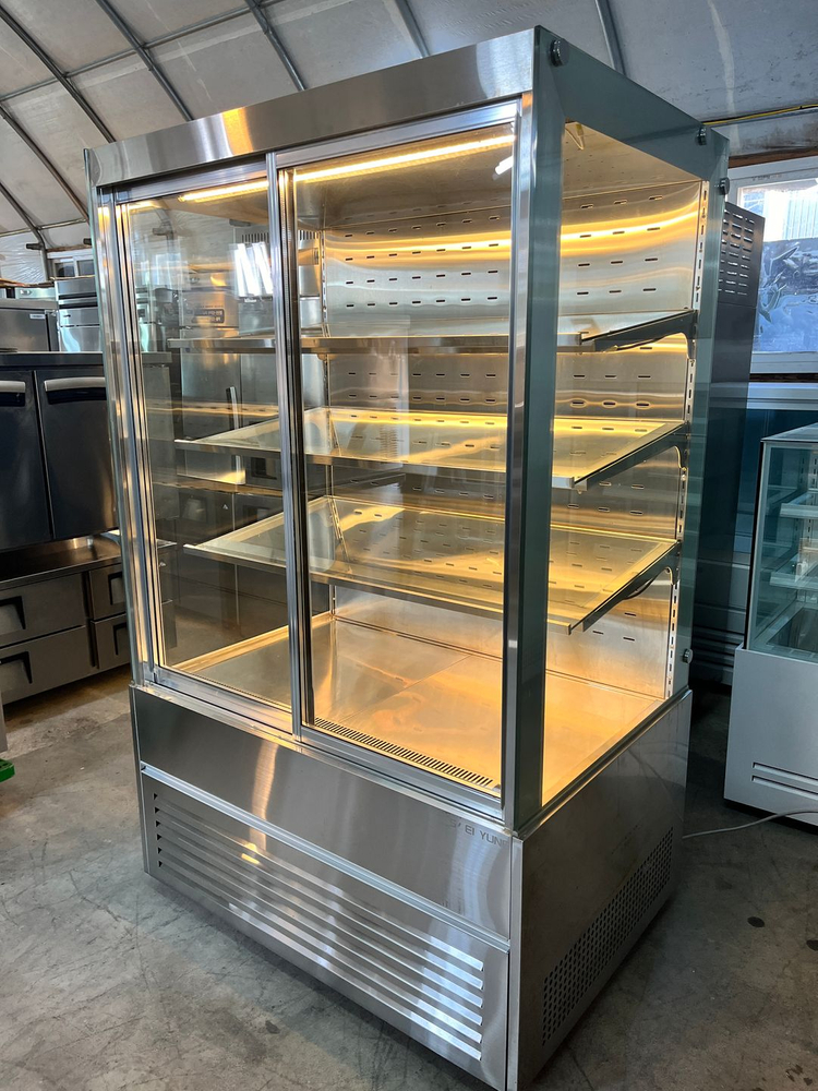 정육쇼케이스 1200 올스텐 4단 앞문형 숙성고 냉동고 냉장고 올스텐 업소용 세경냉동 이미지