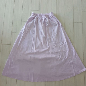연보라색 롱 스커트 140정도 이미지