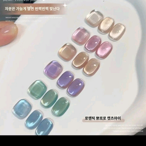 자석젤네일 컬러 6종세트 새상품입니다 이미지