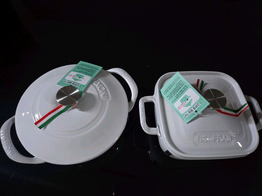 새제품 무쇠냄비 2개 배송비포함 4만5천원 팝니다 이미지